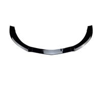 Alerón Labio Delantero Separador Labios Parachoques Delantero Inferior Embellecedor Canard para Benz para CLA Class C117 W117 CLA200 260 CLA45 para AMG 2013-2015(Glossy Black)