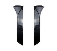 Alerón Labio Moldura Ventana Automóvil para Seat para Leon 5F FR Mk3 MK3.5 5 Puertas Trasera Techo Borde Lateral Aleta Trasera Alerón Maletero Labio CYPMDW(Carbon Fiber Look)