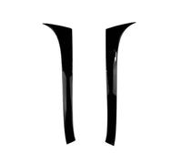 Alerón Lateral De La Luneta Trasera Coche para VW para Golf 5 MK5 R32 GTI Edition 30 TSI TDI FSI Hatchback 2006-2009 Alerones Parachoques Trasero(Tipo B Negro Brillante)