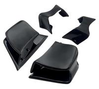 Alerón Lateral De Motocicleta para Ducati para Panigale V4 V4S V4R 2022-2024 Kit Alerón Aerodinámico Lateral Fijo Motocicleta(Black)