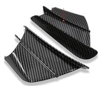 Alerón Lateral De Motocicleta para K&awasaki para Ninja H2 H2R para BWS RS Jog Joe GP Alerón Aerodinámico Motocicleta(Glossy Carbon Look)