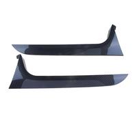 Alerón Lateral De Ventana Trasera Coche para A6 C7 para Allroad TDI para Quattro 2012-2018 Avant Wagon Tail Fin Canards Splitter Trasero Protector Difusor Labios(Negro Brillante)