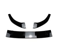 Alerón Lateral del Coche Divisor de Labios Parachoques Delantero Coche, alerón difusor Cubierta Protectora, embellecedor A3 8Y S3 2021 2022 2023(Gloss Black)