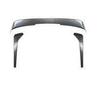 Alerón Lateral del Maletero Cubierta Divisoria Alerón Lateral Techo Trasero Ajuste Alerón para VW para Tiguan MK2 2017 2018 2019 2020 2021 2022 2023 HETEVSCCK(Carbon Look Set)