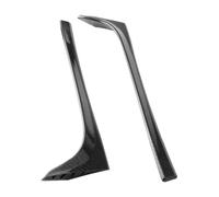 Alerón Lateral Maletero Luneta Trasera Coche para VW para Golf 7 7.5 MK7 MK7.5 2014-2018 Alerones Labio Parachoques Trasero Coche(Fibra de Carbon)