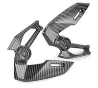 alerón Lateral Motocicleta Ajuste para KAWASAKI Z900 2025-2026 marco izquierdo y derecho cubierta lateral carenado Panel protector alerón cubierta de capó Carenado Lateral Cubierta(A)