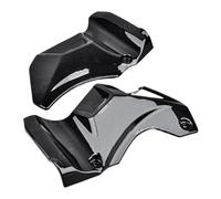 alerón Lateral Motocicleta Ajuste para Kawasaki z900rs cubierta de carenado lateral 2018-2025 cubierta del marco frontal del tanque de combustible Carenado Lateral Cubierta(Gloss metallic black)