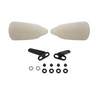 alerón Lateral Motocicleta Apto para Harley Touring Road Glide FLTRX 2024-2026 Road Glide CVO 121 FLTRXSE 2023-2026 protectores de manos para motocicleta Carenado Lateral Motocicleta Protector(White)
