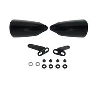 alerón Lateral Motocicleta Apto para Harley Touring Road Glide FLTRX 2024-2026 Road Glide CVO 121 FLTRXSE 2023-2026 protectores de manos para motocicleta Carenado Lateral Motocicleta Protector(Black)