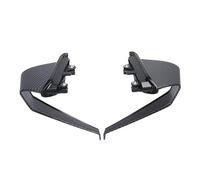 Alerón Lateral para Ducati para Monster 950 2021. Piezas del Panel Motocicleta(Carbon Fiber Black)