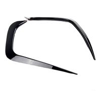 Alerón lateral para parachoques trasero BMW Splitter Canard Cover Vent Sticker Spoiler lateral para G20 G28 2019 en adelante, 2 alerones traseros de plástico izquierdo y derecho (negro brillante)