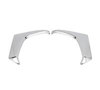 Alerón Lateral Para Ventana Trasera, Spoiler ABS Cromado, 2 Piezas Para 2018-2020 - Protección y Decoración, Material Duradero, Instalación Sin Taladro