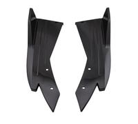 Alerón Lateral Parachoques 2 Spoilers Traseros Universales De Fibra Carbono Para Coche Con Protección Contra Impactos Difusor Lateral Faldón Delantero(Bright black)