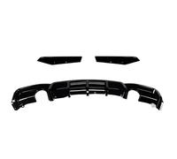 Alerón Lateral Parachoques Compatible Con 3 F30 Para MT MP 2013 2014 2015-2019 Difusor Parachoques Trasero Labio Para Escape Alerón Divisor Maletero Con Cubierta Esquina Lateral(Size 1)