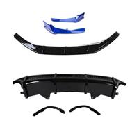 Alerón Lateral Parachoques Compatible Con Accord 10.ª Generación 2018 2019 2020 Divisor Parachoques Delantero Alerón Difusor Trasero Labio Cubierta Ventilación Lateral(Blue)