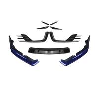 Alerón Lateral Parachoques Compatible Con Accord 2021 2022 Coche Embellecedor Alerón Moldura Cubierta Esquina Lateral Parachoques Delantero Exterior Marco Entrada Aire Faros Antiniebla(Blue)