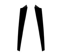 Alerón lateral ventana maletero trasero Para A3 8V Hatchback Para S Para Line 2014-2020 Ventana Trasera Alerón Lateral Cubierta Embellecedora Viento Sombra Canards(Gloss Black)