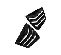 Alerón lateral ventana maletero trasero Para Civic 9th Gen 2011-2015 Sedan Persianas Ventana Trasera Rejilla Ventilación Cubierta Tonos Persianas Embellecedoras(Gloss Black)