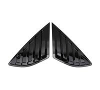 Alerón lateral ventana maletero trasero Para Ford Para Fusion Para Mondeo Para MK5 2014 2015-2019 Decoración Exterior Ventana Trasera Coche Cubierta Rejilla Cuarto(Glossy Black)