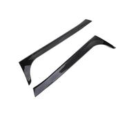 Alerón Lateral Ventana Trasera Para VW Para Golf 6 Para MK6 Para GTI Para GTR Para GTD 2008-2012 Deflector De Alerón Lateral De Ventana Trasera Accesorios Para Automóvil(Type2 Black)