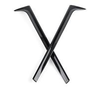 Alerón Lateral Ventana Trasera Para VW Para Polo Para MK5 Para 6R Para 6C 2011-2017 Deflector Cubierta Alerón Lateral Canard Adhesivo Embellecedor Divisor Ventana Trasera