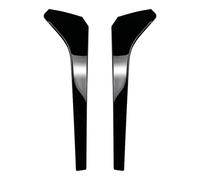 Alerón Lateral Ventana Trasera Para VW Para Tiguan Para MK2 Para 2017-2023 Canard Divisor Trasero Ventana Moldura Spoiler Ala Puerta Trasera Cubierta Del Maletero(Gloss Black)