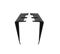 Alerón Lateral y embellecedor Exterior para Serie 4 G22 G23 de 2 Puertas 2020-2025 Acabado Negro Brillante, diseño aerodinámico.(Glossy Black)