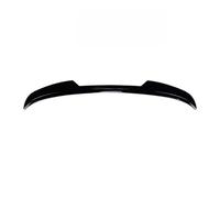 Alerón Maletero Alerón Techo para Ford para Fiesta MK6 .5 2008-2017 Maletero Plástico ABS Sin Pintar Exteriores Estilo Coche Modelo Fit Line Extensión Alerón Trasero(Glossy Black)