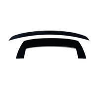 AleróN Maletero Alerón Trasero De Techo Y Moldura De Labio Central para Jeep para Grand para Cherokee 2012-2021 Tapa del Maletero Aleron Coche(Negro Brillante)