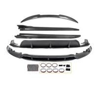 Alerón Maletero para BMW para X6 para F16 Labio Delantero Difusor Trasero Spoiler Carbon Look 2014-2019 Tailfin Tail Rear Wing Body Aero Kit