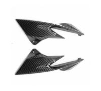 Alerón Moto Carenado Superior del Tanque de ventilación Aire Frontal ABS Negro Fibra Carbono para CB500F 2016-2018, Accesorio para Motocicleta