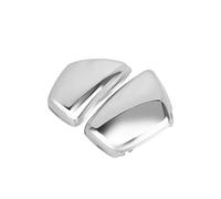 Alerón Moto Cubierta carenado batería Motocicleta para XV 700 750 1000 1100 Virago 1984 adelante Cubierta Lateral Izquierda Derecha, Protectora cromada