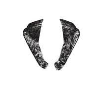 Alerón Moto Cubierta de alerón Viento, Cono aerodinámico, carenado Aletas para RS 660 2020 2021 2022 2023, Labio Delantero Motocicleta