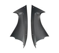 Alerón Moto Cubierta de carenado para Paneles Laterales conducto Aire Motocicleta ABS Negro sin Pintar para YZF R6 2008 2009 2010 2011 2012 2013 2014