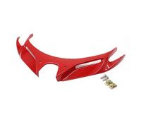 Alerón Moto para para Ninja250 para NINJA400 2018-2021 2022 2023 Guardabarros Delantero Motocicleta Carenado Winglets Boca Carcasa Protectores Cubierta Alerones Moto(Rojo)