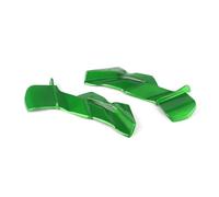 Alerón Moto para para ZX-6R para ZX6R para Zx-6r Alerón Delantero Motocicleta Alerón Delantero Carenado Labio Aleta Pequeña Accesorios Modificación ala Alerones Moto(Bright Green)