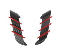 Alerón Moto para para ZX10R para ZX-10R 2011 12 13 14 15 16 17 18 19 20 21 2022 Piezas Carenado Motocicleta Kit ala Aerodinámica ala Carenado ala Fija Alerones Moto(Pearlescent Red)