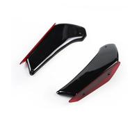 Alerón Moto para Suzuki para GSX-R1000 para GSXR1000 L7 2017 2018 2019 2020 2021 2022 Piezas Carenado Motocicleta Kit ala Aerodinámica Carenado Aleta Fija Alerones Moto(Rojo)