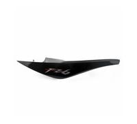 Alerón Moto Protector de la Cubierta Superior del carenado Lateral Carbono/Negro Brillante para FZ6 FZ6-N FZ-6N FZ 6N (2006 2007 y 2009)