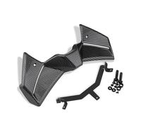 Alerón Motocicleta Deflector De ala Alerón Forntal Desnudo para Motocicleta Deportiva para MT-09 MT09 MT 09 SP 2024-2025 para Gen 4(Patrón de Fibra de Carbono)