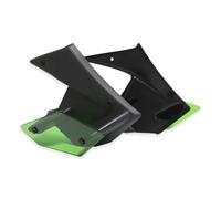 Alerón Motocicleta Deflector De Aletas De Alerones De Motocicleta para Z900 Z 900 2017-2019(Verde)