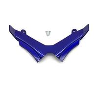 Alerón Motocicleta Extensión De Nariz Pico Delantero Motocicleta Wind Wing Spoiler para MT125 MT15 MT-125 MT-15 ABS 2018-2024(Azul)