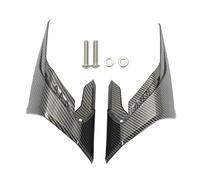 Alerón Motocicleta para CB650R CB650 R CB 650R 2018-2023 Protector De ala Motocicleta Carenado Viento Cubierta Ajuste Aleta(Aspecto Carbono)