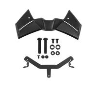 Alerón Motocicleta Para MT-09 / SP Para Y-AMT 2024 2025 | Spoiler Spoilers Desnudos Deflector Ala Aerodinámico Fuerza Aerodinámica Delantera La Motocicleta(Negro)