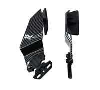 Alerón Motocicleta para Ninja 250 300 400 ZX6R ZX636 ZX7R ZX9R ZX10R Motocicleta Alerón Lateral Ajustable Carenado