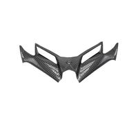 Alerón Motocicleta para Ninja 300 250 2013-2017 Carenado De Motocicleta Winglets Spoiler Protector(ABS de Carbono Brillante)