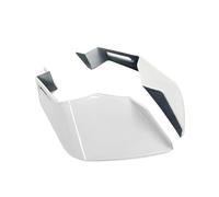 Alerón Motocicleta para Suzuki GSXR600 GSXR750 GSXR1000 Racing Spoiler Winglet Deflector De Viento Lateral Parabrisas ala Aerodinámica(Blanco)