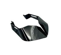 Alerón Motocicleta para Suzuki GSXR600 GSXR750 GSXR1000 Racing Spoiler Winglet Deflector De Viento Lateral Parabrisas ala Aerodinámica(Bright Black)