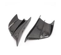 Alerón Motocicleta Spoiler Deflector De Motocicleta para YZFR1 YZFR3 YZFR6 YZFR7 YZF R1 R3 R6 R7 R25 R125(Aspecto Carbono)