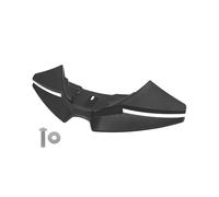Alerón Motocicleta Spoiler Delantero De Motocicleta Downforce Naked Winglets Fairing Deflector para MT-07 MT07 MT 07 2025(Negro Mate)